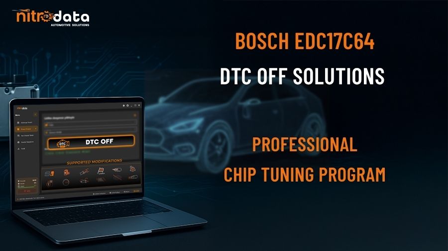 EDC17C64 DTC OFF Решения | Удаление Кодов Ошибок - Nitro Data